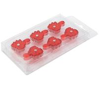 FIRST4MAGNETS F4MHANDR-1 Red Hand Shaped Thumbs Down Magnet (22mm Dia x 4mm high) (1 Pack of 12), Set of 12 Pieces