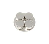 FIRST4MAGNETS F888-646-4-1 50mm Dia x 12mm Thick x 6mm Hole Coarse Pole Limpet Magnet-50kg Pull