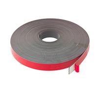 FIRST4MAGNETS MagFlex® Flexible Magnetic Tape with Foam Self Adhesive Designed to Provide a Strong Grip on Magnetic Metal Based Surfaces - Polarity B - 25.4mm Wide - 1m Length