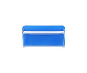 FIRST4MAGNETS MagFlex® Small Magnetic Pouch Bring Organisation and Efficiency to Workplace, Office, Classroom, Meeting Room, Waiting Room or Playroom - Blue