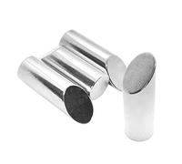 FIRST4MAGNETS N42 Neodymium Mitre Magnet for Electric Motors, Manufacturing and Motor Engineering - 10mm Dia x 30mm Thick - 3.6kg Pull - North - Pack of 8