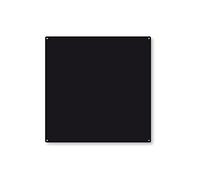 FIRST4MAGNETS Square Board c/w 10 Magnets-Black (400 x 400mm), Metal, 40 x 20 x 5 cm