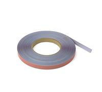FIRST4MAGNETS SteelFlex® Gloss White & Premium Self Adhesive Steel Tape for Creating a Surface Magnets Will Stick to - 12.5mm Wide - 30m Length