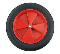 First4spares 10" Solid Wheelbarrow Slim Wheel for Garden Trolley/Barrow/Go Cart/Trailer