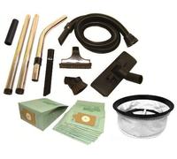 First4Spares 2.7 Metre Tool Kit & Cloth Filter & 10 x Free Dust Bags for Numatic Henry Vacuum Cleaners