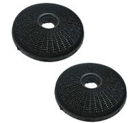 First4Spares Charcoal Carbon Cooker Extractor Hood Filters for Diplomat, Brandt, De Dietrich, Teka x2