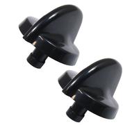 First4spares Control Knobs for Belling Oven/Cooker/Hobs (Black, Pack of 2)