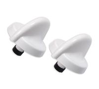 First4spares Control Knobs for Belling Oven/Cooker/Hobs (White, Pack of 2)