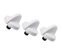 First4spares - Control Knobs for Belling Oven/Cooker (White, 1, 2, 3, 4, 5 or 6 Pieces) - Pack of 3