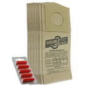 First4spares Dust Bags for Dirt Devil Handy Zip Handheld Vacuum Cleaners (10 Pack + 5 Bag Freshener Sticks)