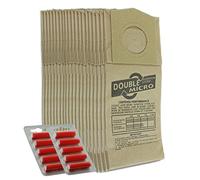 First4spares Dust Bags for Dirt Devil Handy Zip Handheld Vacuum Cleaners (20 Pack + 10 Bag Freshener Sticks)