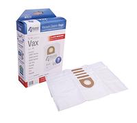 First4spares Extra strong, High filtration, Extra capacity, Microfibre Bags For Vax Vacuum Cleaners - 5 Pack