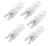 First4Spares G9 Clear 40w Xenon Capsule Bulb - 240v - Pack of 5
