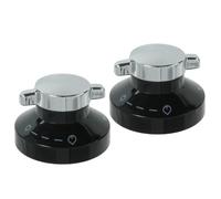 First4spares Gas Control Knobs for Diplomat Ovens/Cookers/Hobs (Pack of 2)