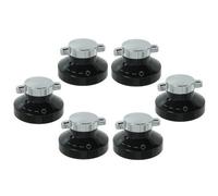 First4spares Gas Control Knobs for Diplomat Ovens/Cookers/Hobs (Pack of 6)