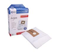 First4spares High Filtration, Extra Capacity, Microfibre Bags For Argos, Pro Action, Schneider, Bush Vacuum Cleaners (10)