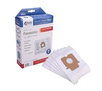 First4spares High Filtration, Extra Capacity, Microfibre Bags For Panasonic, Black & Decker, Samsung Vacuum Cleaners (10)