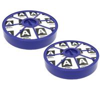 First4spares Post Motor Allergy HEPA Filters for Dyson DC04 DC05 DC08 Vacuum Cleaners (Pack of 2)