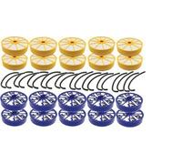 First4spares Pre Motor Filters, Post Motor HEPA Filters and Seals Kit for Dyson DC07 Vacuum Cleaners (10 of Each)