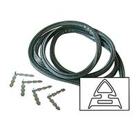 First4Spares Replacement 4-Sided Oven Door Seal & 90° Mounting Clips for Bush, Hygenia & Schriber Oven Cookers
