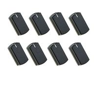 First4Spares Replacement Oven Control Knob for Belling Cookers Ovens - Black/Chrome - Pack of 8