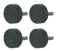 First4Spares Replacement Universal Washing Machine Rubber Adjustable Levelling Foot 8mm Thread 4 Pack