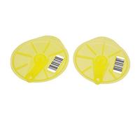 First4Spares Replacement Yellow Self Cleaning Program Discs for Bosch Tassimo Hot Drinks Machines - Pack of 2