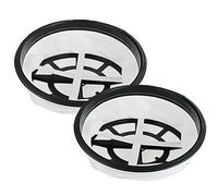 First4Spares Round Cloth Bucket Filter for Numatic Henry, Hetty, James, Basil, Charles Vacuum Cleaners - Pack of 2