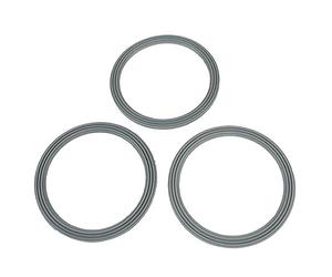 First4Spares Rubber Base Seals 3 Pack for Kenwood Liquidiser, Blender, Mixers and Juicers