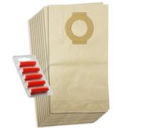 First4spares Type H16 Dust Bags for Hoover Aquamaster Vacuum Cleaners (10 Pack + 5 Bag Freshener Sticks)