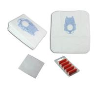 First4spares Type P Mega Air SuperTEX Dust Bags Filter Pad and 5 Fresheners for Bosch Vacuum Cleaners (Pack of 5 Bags)