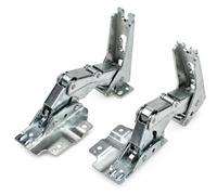 First4Spares Upper & Lower Integrated Fridge Freezer Door Hinges For Bosch Refrigerators 12004051