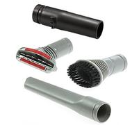 First4spares Vacuum 4 Piece Tool Kit Set Stair, Brush, Crevice, Adaptor Compatible With Dyson DC24, DC25, DC40, DC41, DC50 Vacuum Cleaners