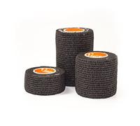 Firstaid4sport Cohesive Bandage - Black 2.5cm