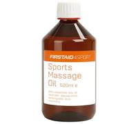 FirstAid4Sport Sports Massage Oil 500ml - Professional-Grade Pre & Post Workout Massage Oil for Soothing Muscles & Faster Recovery