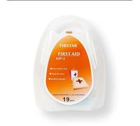 FIRSTAR Waterproof Small Portable First Aid Kit for Sport, 19 Pieces (Portable First Aid Kit)