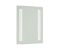 Battery Operated LED Illuminated Bathroom 600mm Strip Rectangular Mirror First Choice Lighting Clear One Size