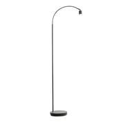 firstchoicelighting Black Arched Floor Light or Standing Lamp, Height 160cm, LED Compatible, Shade Not Included