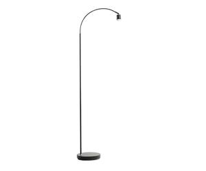 firstchoicelighting Black Arched Floor Light or Standing Lamp, Height 160cm, LED Compatible, Shade Not Included