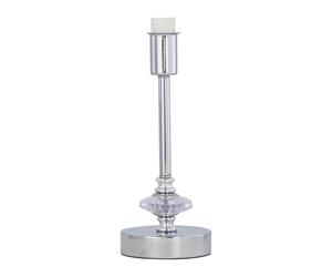 firstchoicelighting Chrome Jewelled Stick Table Lamp Base Only
