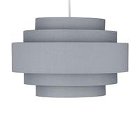 Modern Easy Fit Ceiling Light Shade 5 Tier Dark Grey Pendant Lighting