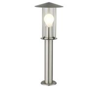 Treviso - Brushed Stainless Steel Outdoor Post Light First Choice Lighting Silver One Size