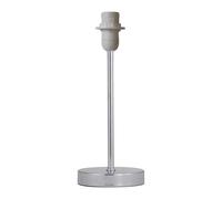 firstchoicelighting Polished Chrome Table Lamp or Bedside Light Base, Modern Design, Height 26cm, Base Only, LED Compatible