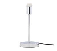 firstchoicelighting Polished Chrome Touch Operated Table Lamp or Bedside Light Base, Modern Design, Height 26cm, Base Only, LED Compatible