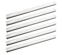firstchoicelighting Set of 6 Batten 40W LED Cool White 1200mm Strip Lights