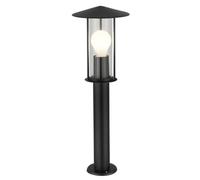 firstchoicelighting Treviso - Black Outdoor 50cm Post Light