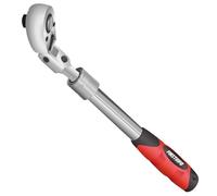 FIRSTINFO 1/2 in Drive Extendable Breaker Bar Ratchet Wrench 350-490mm CR-V | Professional 1/2in extendable breaker bar ratchet with smooth 72-tooth flex-head action for tough automotive jobs.