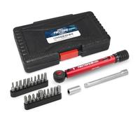 FIRSTINFO 1/4" Drive Aluminum Adjustable Mini Torque Wrench Set 3~16Nm, 72 Teeth Ratchet Head