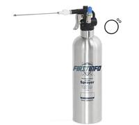 FIRSTINFO A1636 Patented Refillable Brake Cleaner Spray Bottle, 650ml Stainless Steel Pressure Sprayer, Max 110psi, Reusable Aerosol Can, W/Two-Way Nozzle