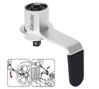 FIRSTINFO F3220DD Manual Torque Multiplier 600 Nm with 3.4:1 Gear Ratio and 1/2 Inch Drive Adapter for Lug Nut Removal and Heavy Duty Wheel Work